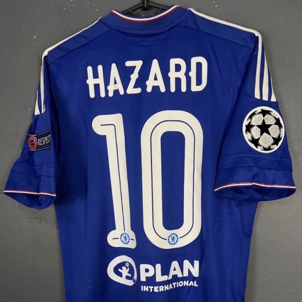 MEN'S CHELSEA FC 2015/2016 EDEN HAZARD #10 SOCCER FOOTBALL SHIRT JERSEY SIZE S